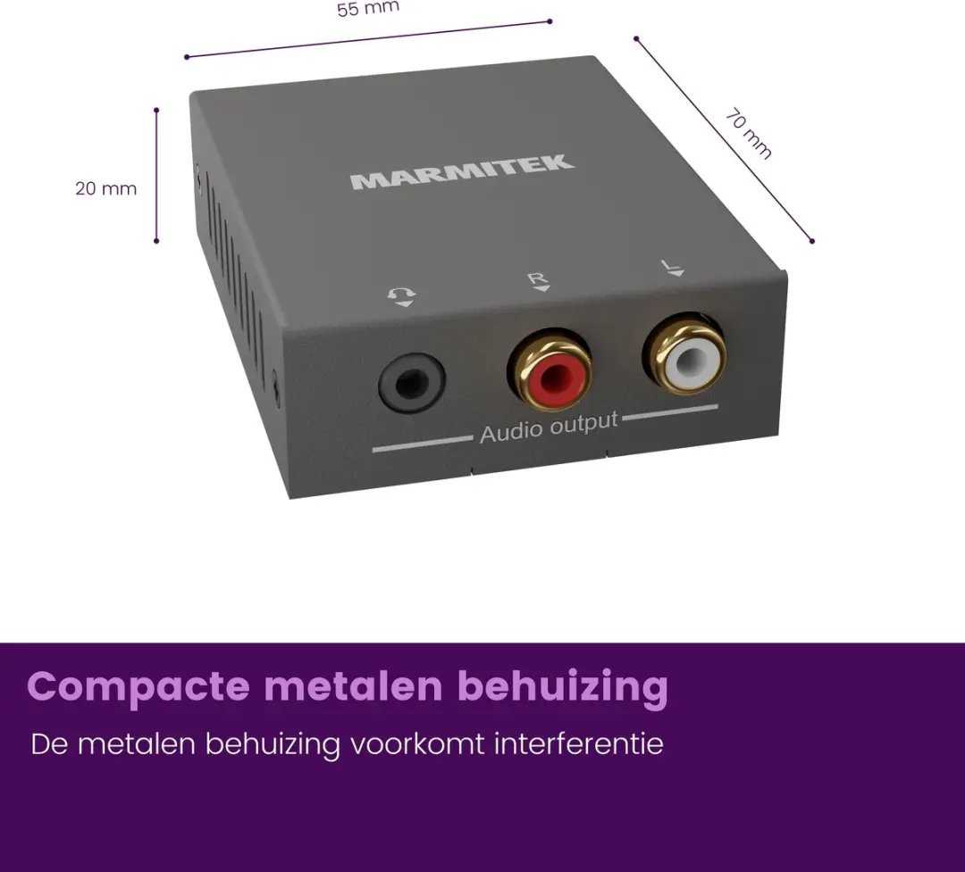 Marmitek Connect ARC13 HDMI Audio Extractor - MPN 25008431