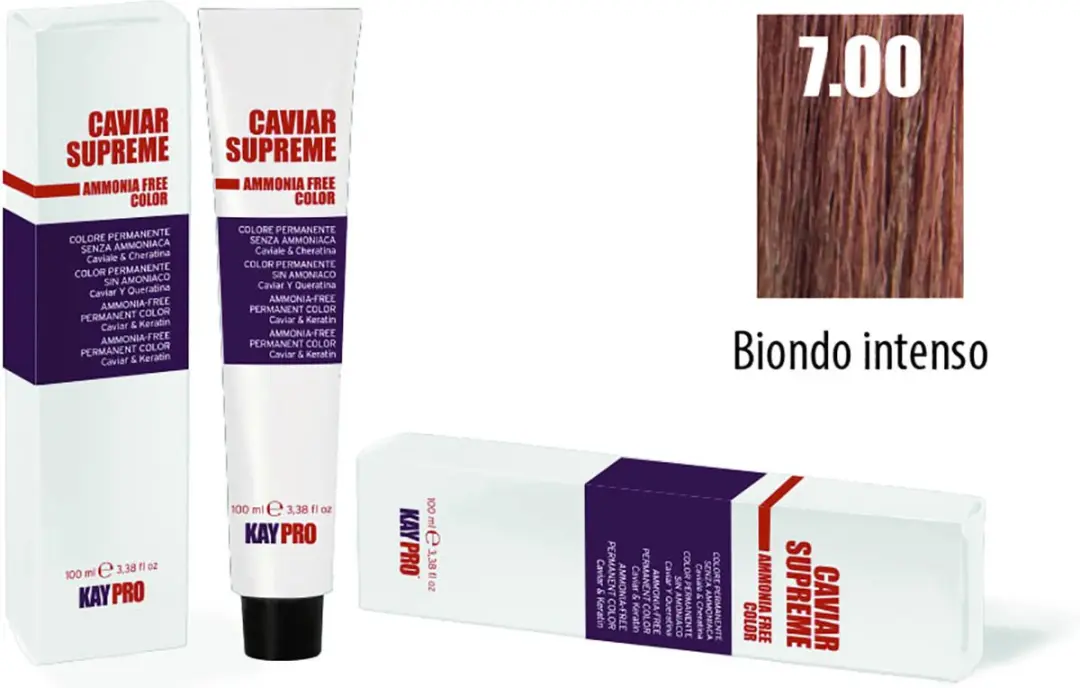 KayPro Caviar Supreme 7.00 Permanent Haarkleuring 100ml - Blond