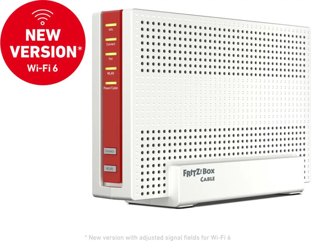 FRITZ!Box 6690 Kabel/COAX Router - WiFi 6 - 6000 Mbps