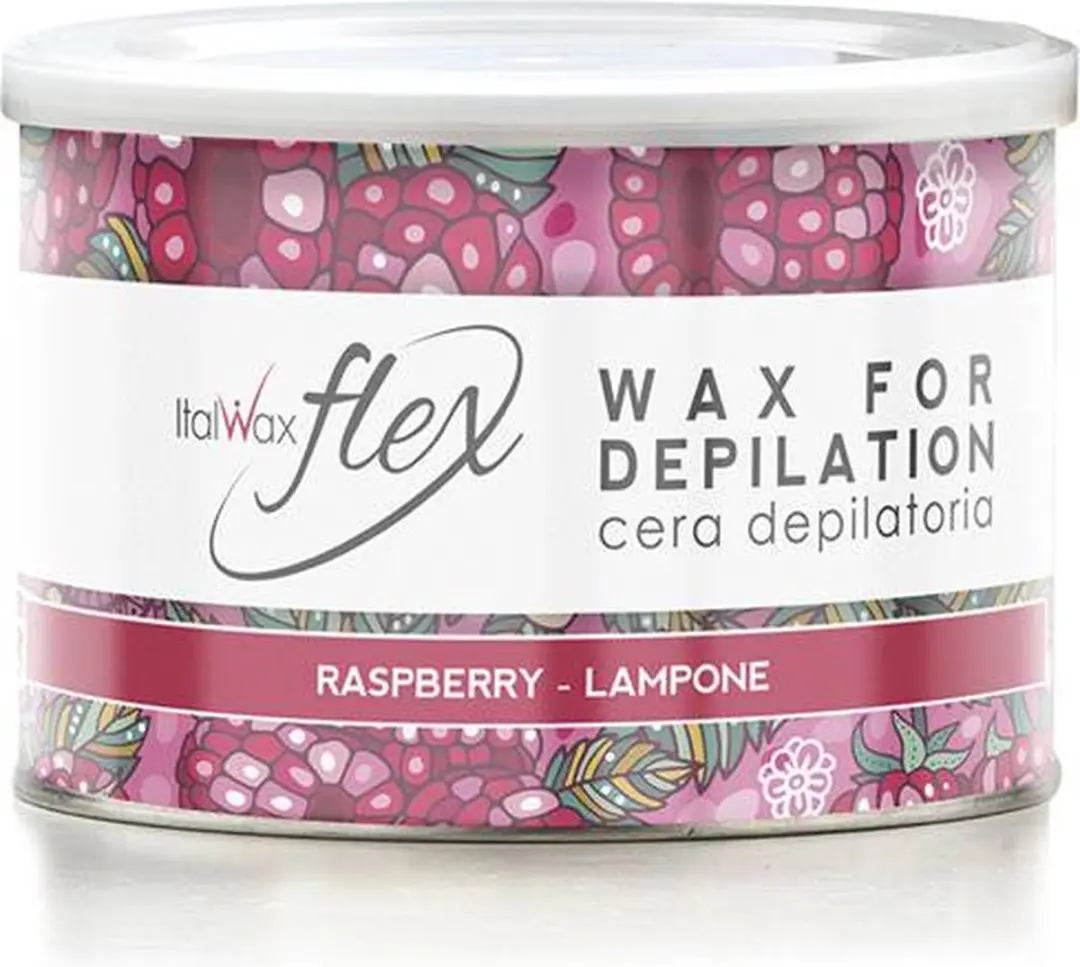 Italwax Flex Wax Framboos 400ml - Professionele Harswax