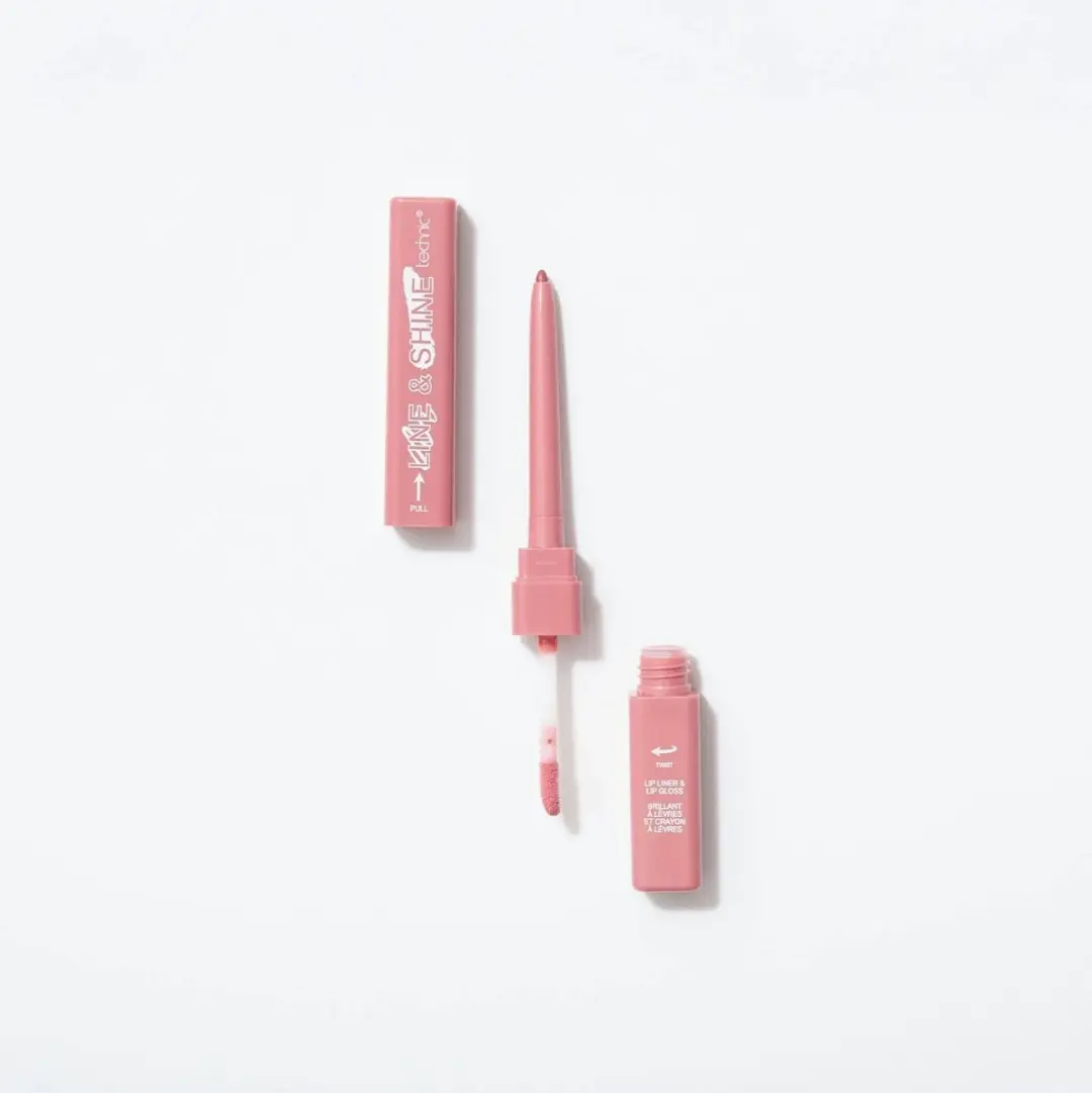 Technic Line & Shine Lipliner & Lipgloss Yours But Better