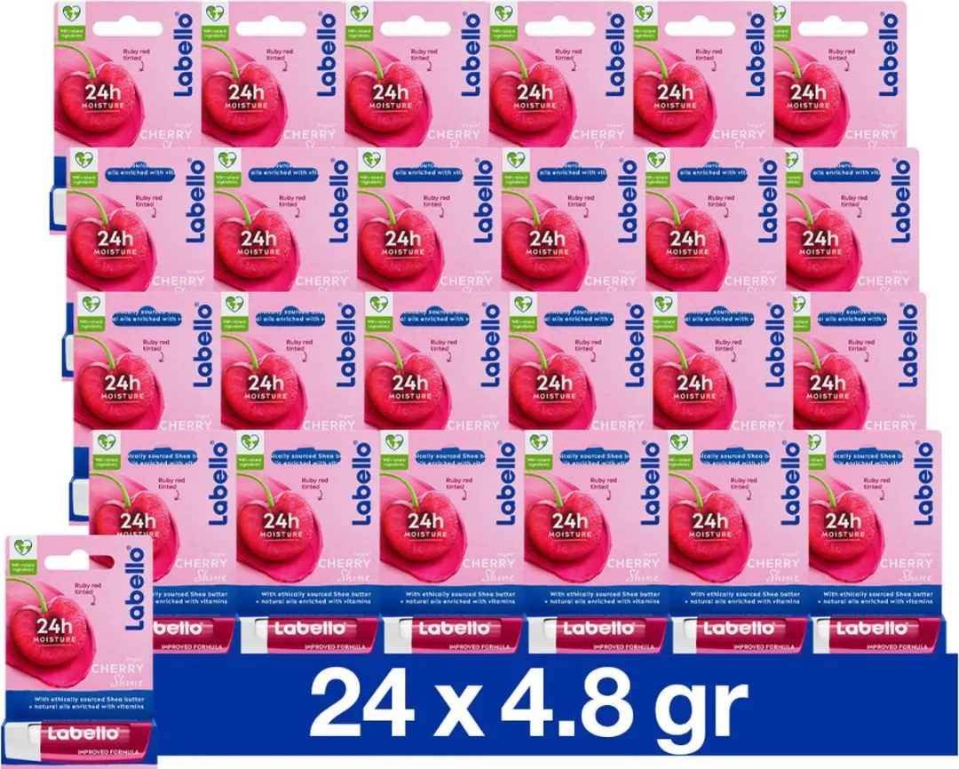 Labello Blister Cherry Shine Lippenbalsem