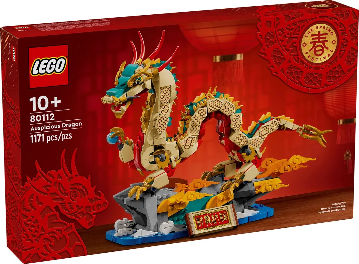 LEGO Chinees Nieuwjaar 80112 Geluksdraak