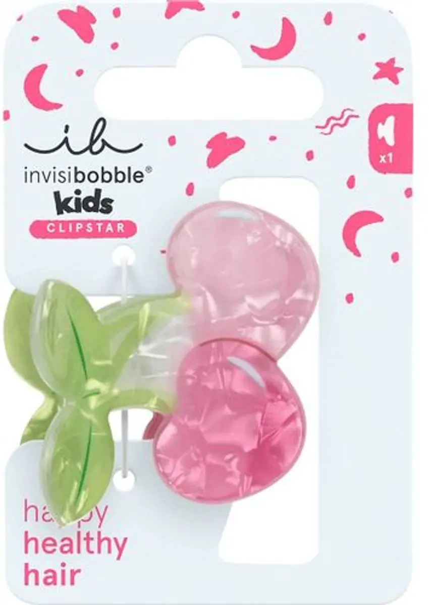Invisibobble Clipstar Kids Cherrylicious - 1 Stuk