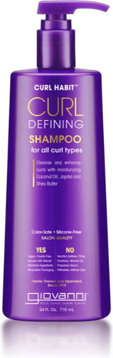 Giovanni Cosmetics Curl Habit Curl Defining Shampoo 710ml
