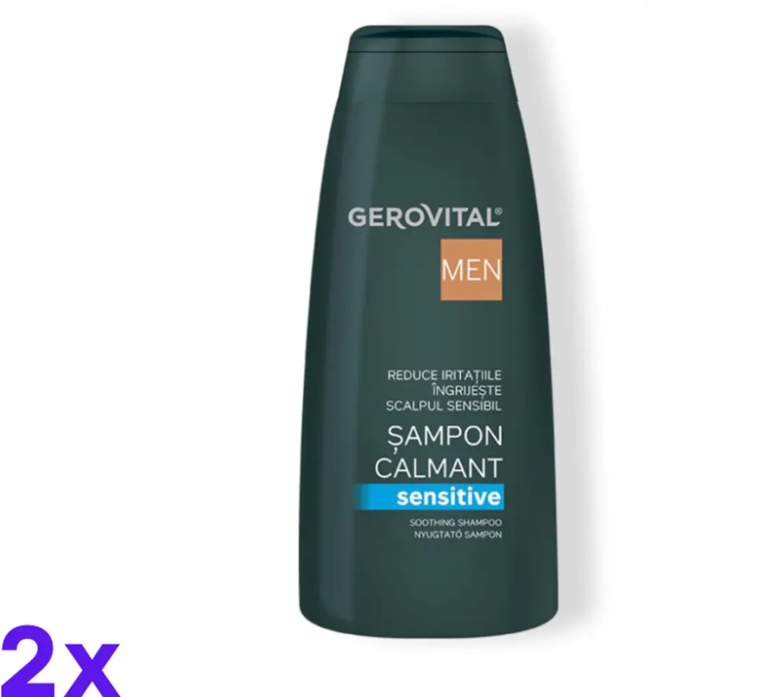 Gerovital MEN Shampoo Gevoelige Hoofdhuid