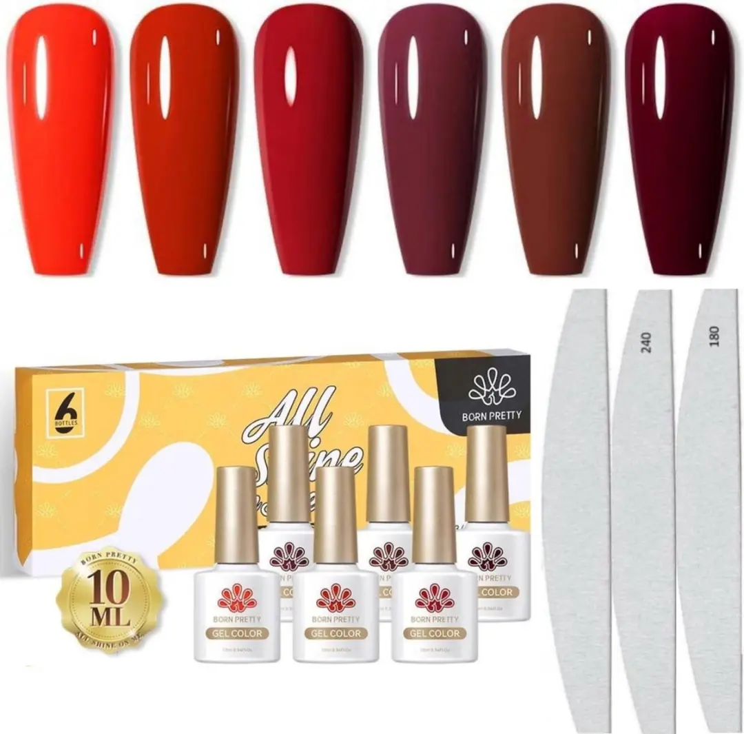 Born Pretty Gellak Set 6x10ml