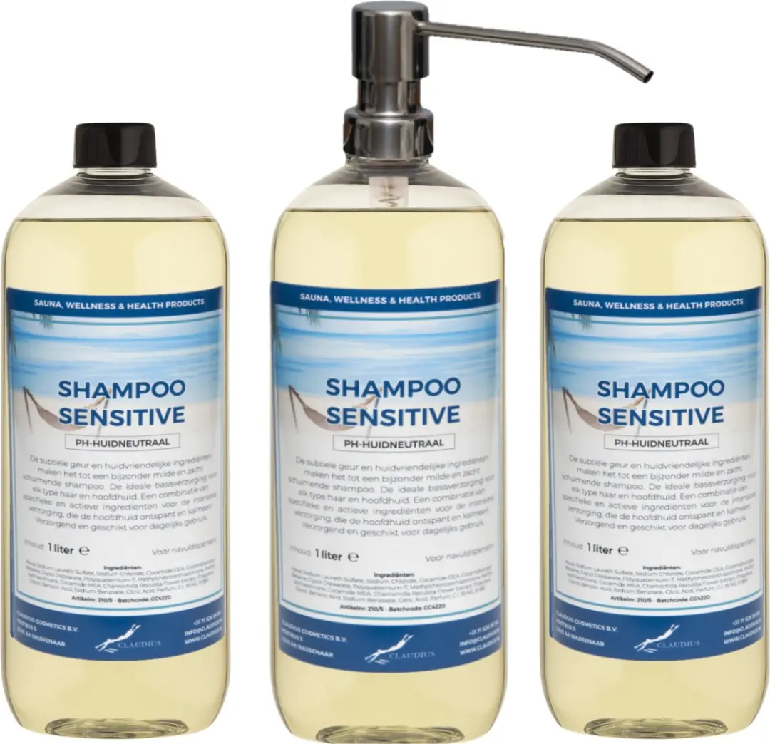 Splashbox Cosmetics Sensitive Care Shampoo 1L
