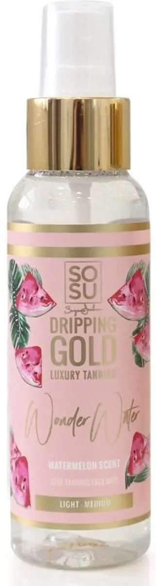 Sosu Wonder Water Watermelon Face Mist 100ml - Vegan