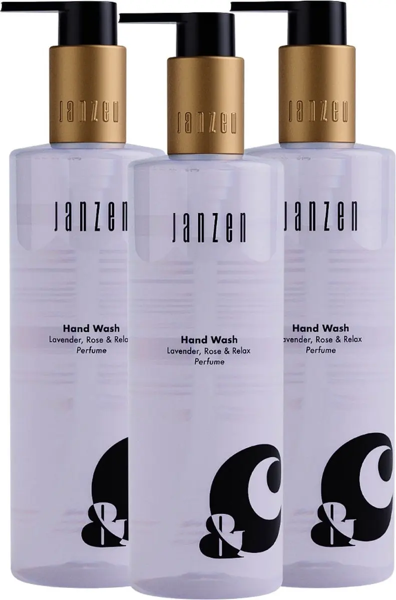 Janzen Hand Wash Lavender Rose & Relax 3x250ml
