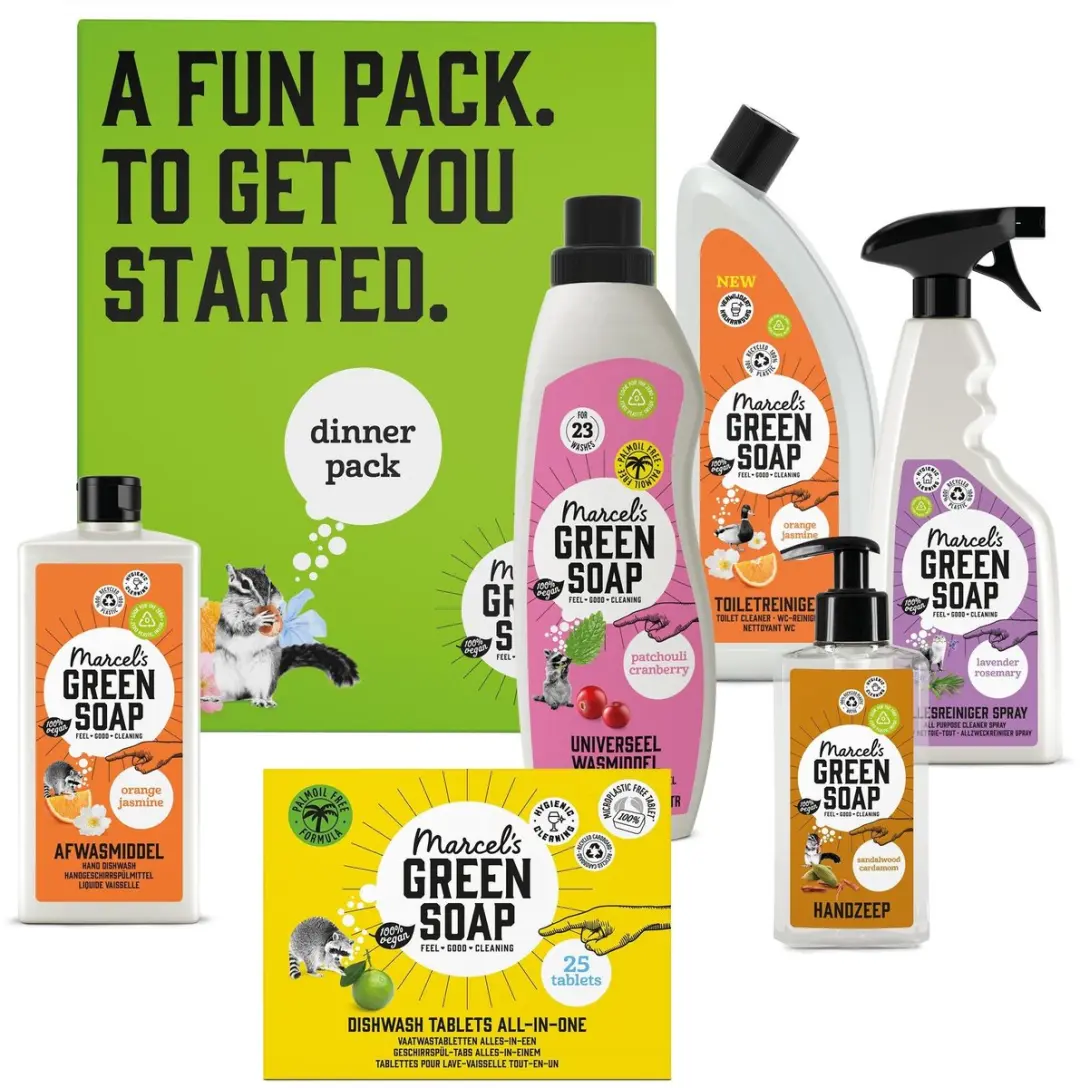 Marcel's Green Soap Dinner Pack