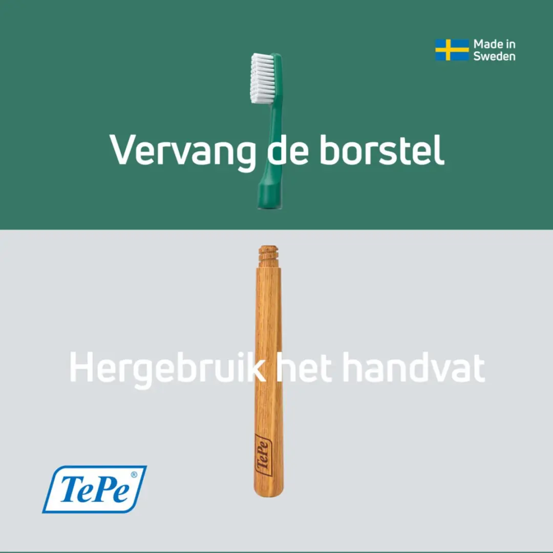 TePe Choice Soft Tandenborstel Groen - 18 Stuks