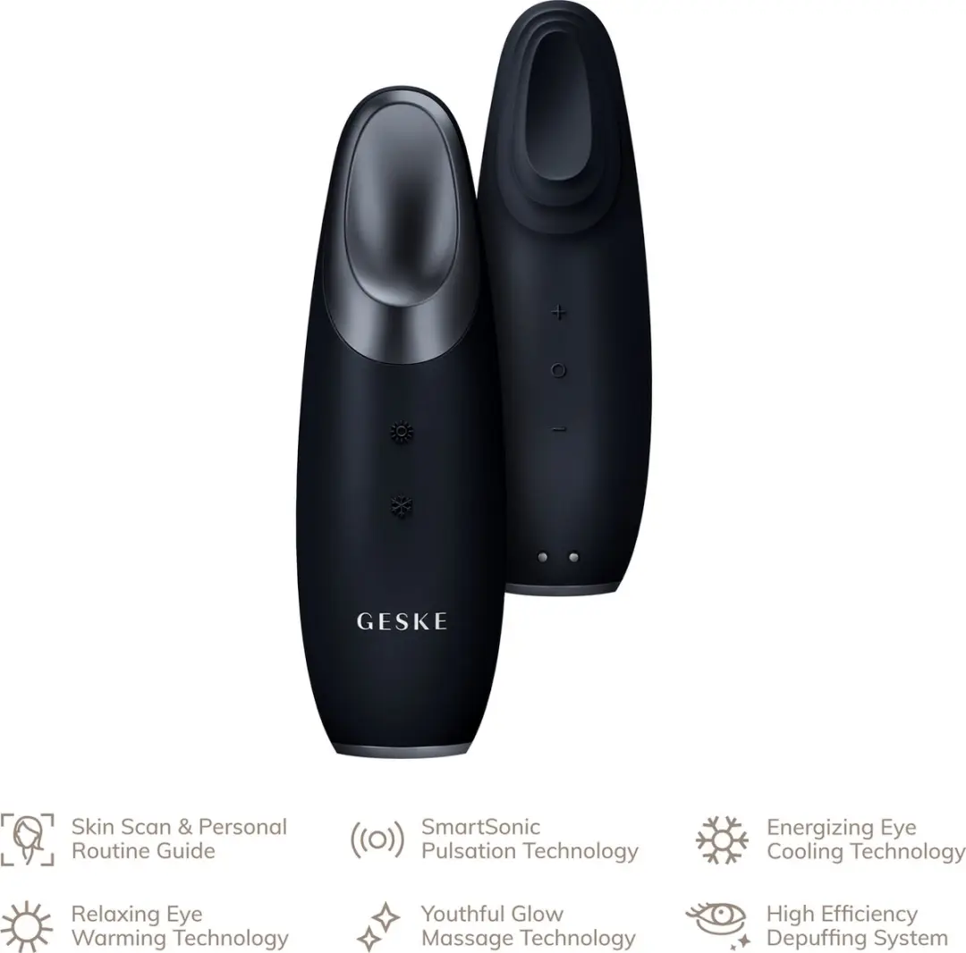 GESKE SmartAppGuided Warm & Cool Eye Energizer - 2 Stuks - Zwart