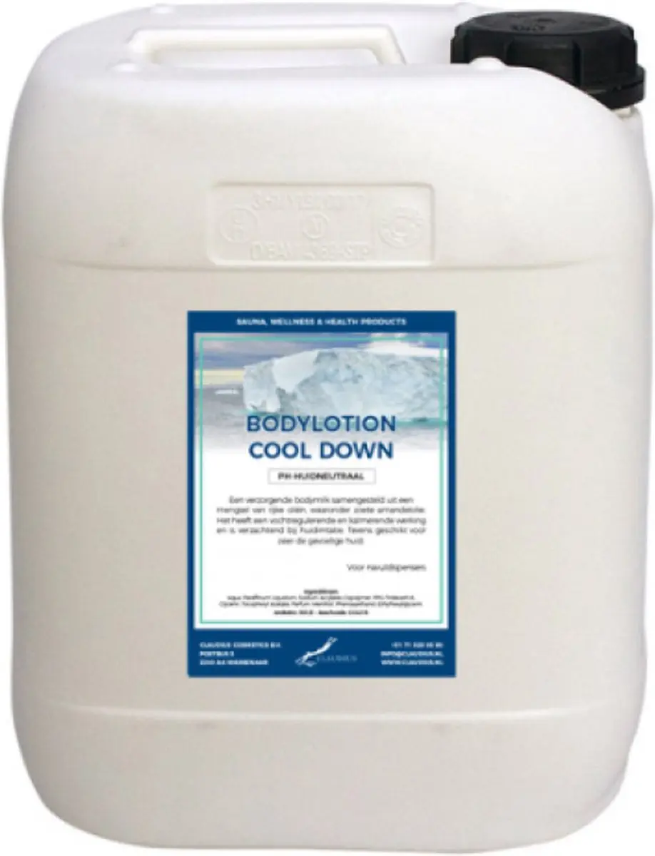 Splashbox Cosmetics Bodylotion Cool Down 10L Navulling