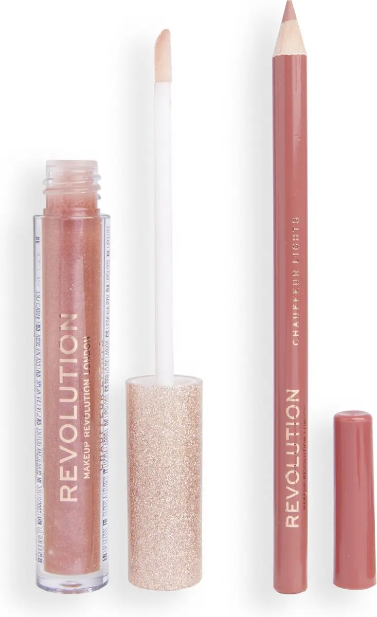 Makeup Revolution Chauffeur Lights Shimmer Lip Kit