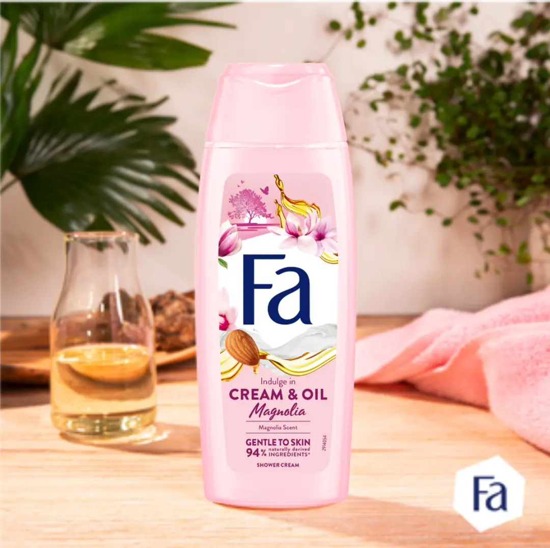 Fa Cream & Oil Douchegel Magnolia - 6x250ml