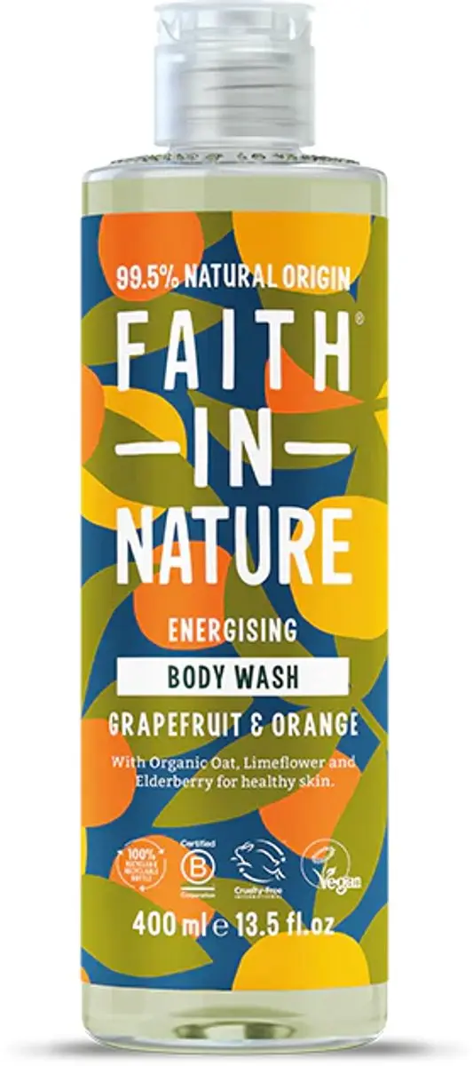 Faith In Nature Douchegel Grapefruit & Orange 400ml