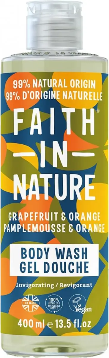 Faith In Nature Douchegel Grapefruit & Orange 400ml