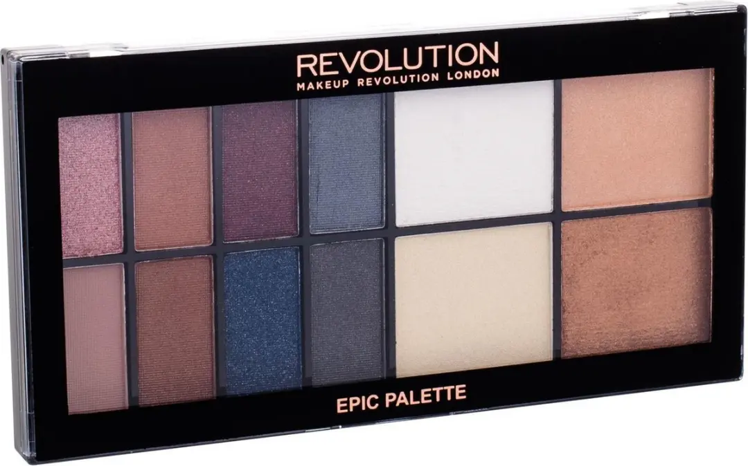 Makeup Revolution Epic Night Palette - 12 Oogschaduwen - Highlighter - Bronzer - Multi