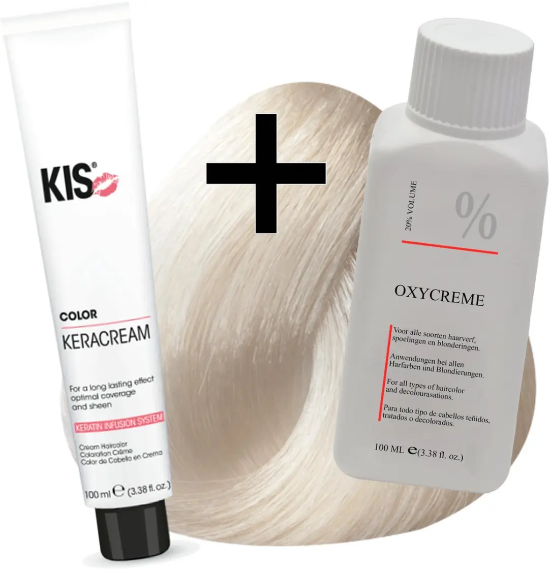 KIS 10SP Super Platinablond Haarverfset 100ml