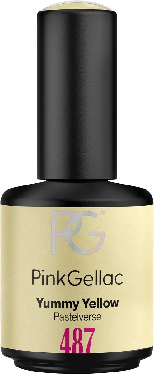 Pink Gellac Yummy Yellow Gellak 15ml