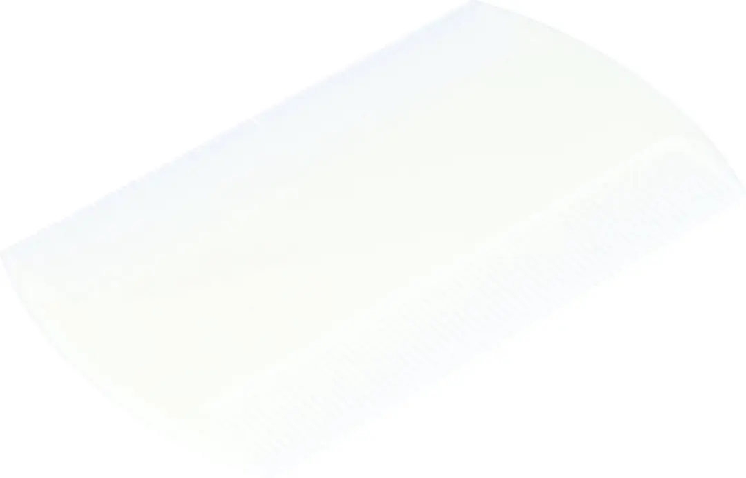 Haarsoires Luizenkam 8cm Wit