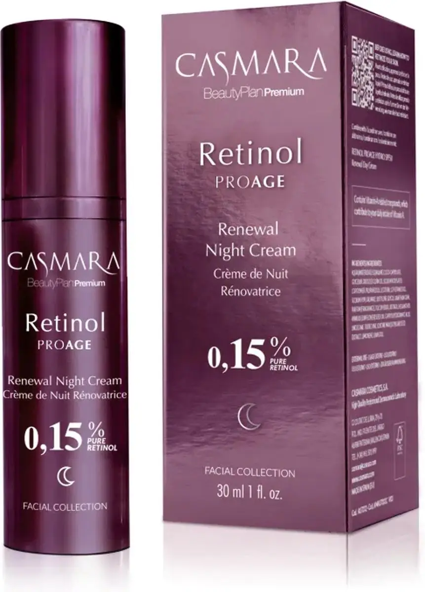 Casmara PROAGE Nachtcrème 0,15% Retinol 30ml