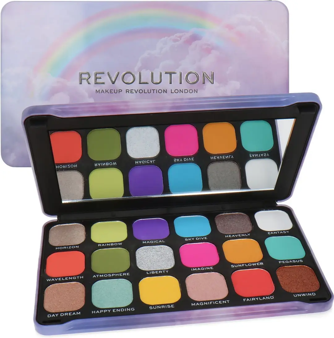 Makeup Revolution Eyeshadow Palette Rainbow