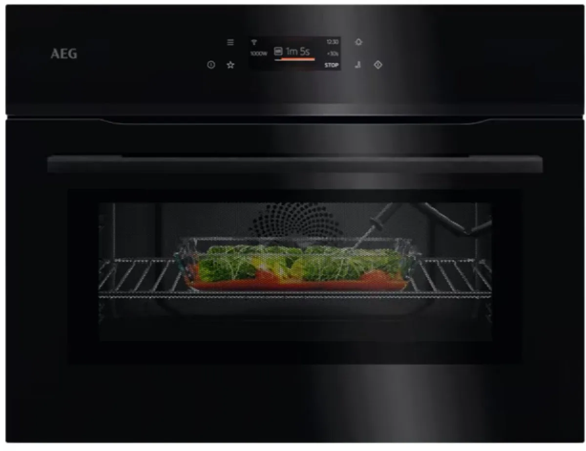 AEG NKK8N601B Serie 8000 Inbouw Combi Oven 44L