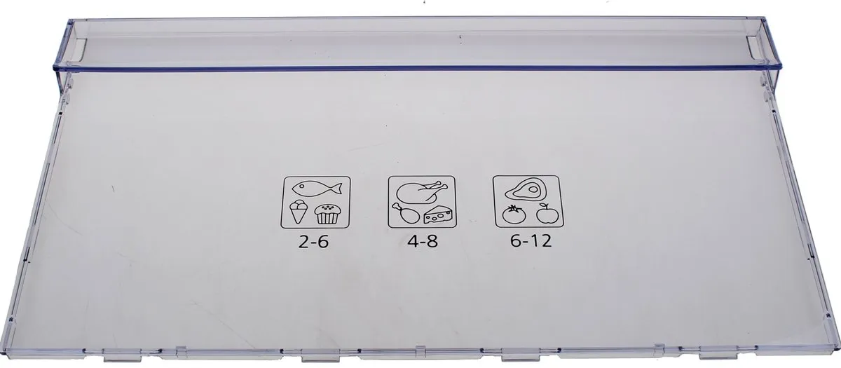 Beko RFNE270L23W Paneel Vrieslade