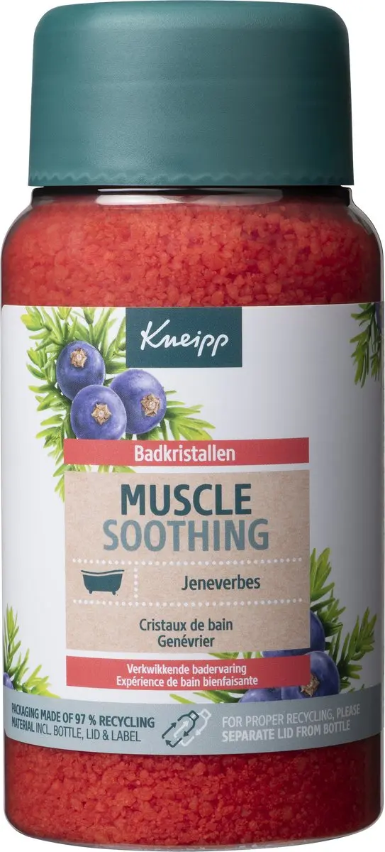 Kneipp Muscle Soothing Badzout Jeneverbes 600g