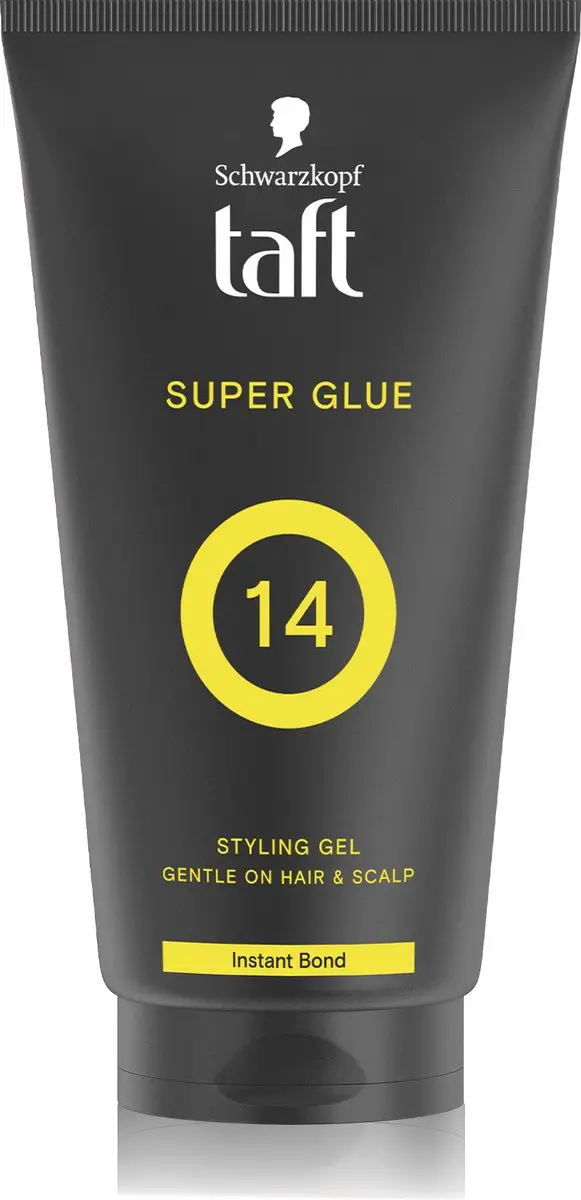 Taft Super Glue Level 14 Power Styling Gel 6x150ml