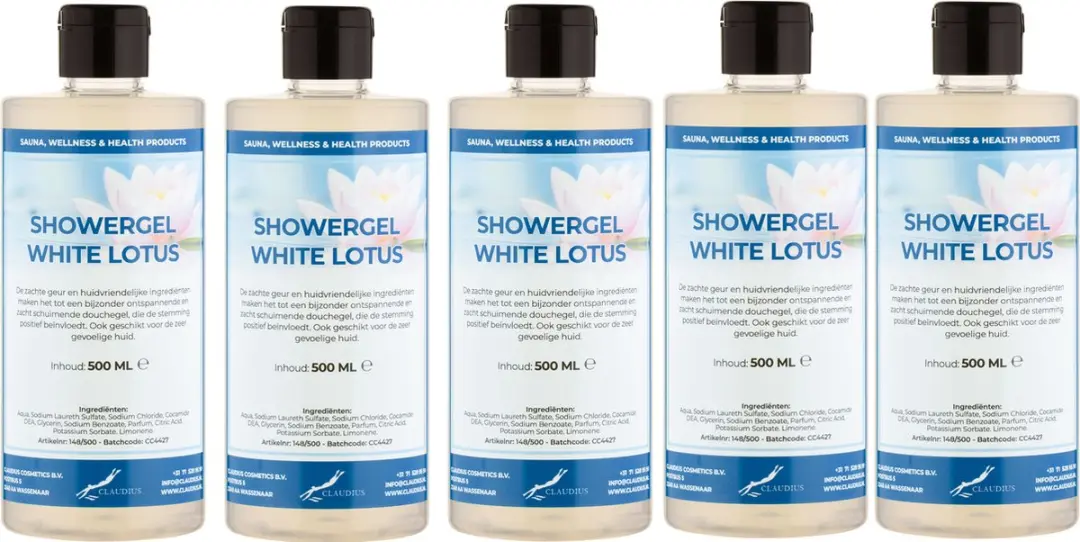Splashbox Cosmetics White Lotus Douchegel 500ml