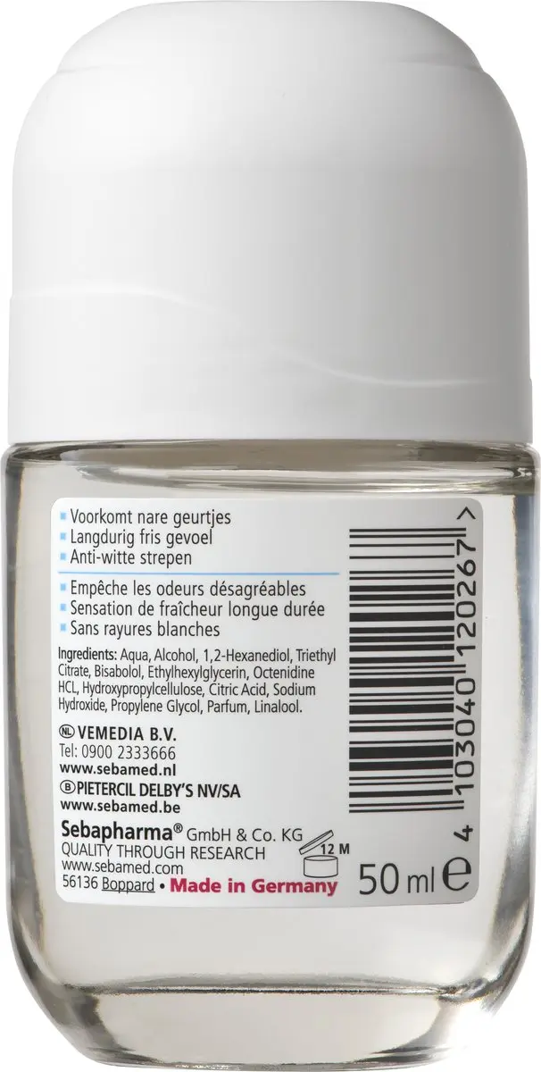 Sebamed Fresh Deodorant Roller 50ml - 6 Stuks