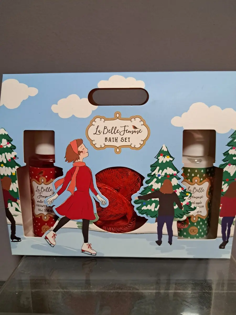Accentra Geschenkset Douchegel Bodylotion Spons