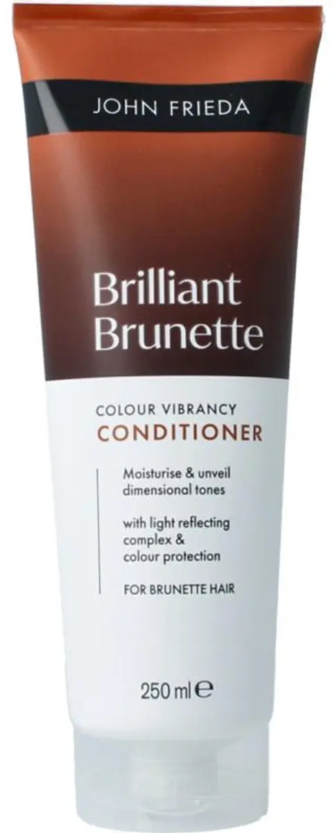 John Frieda Brilliant Brunette Conditioner 250ml