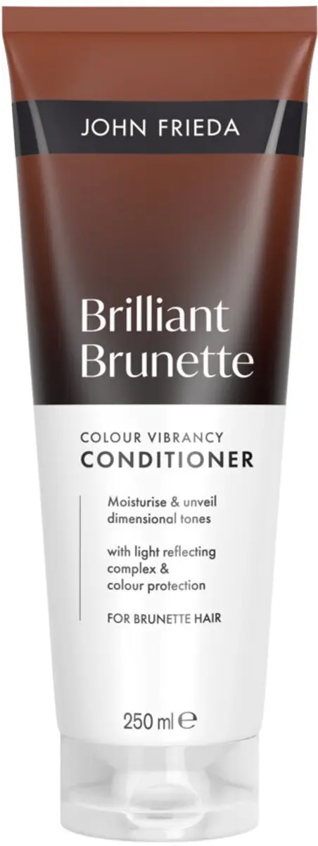 John Frieda Brilliant Brunette Conditioner 250ml