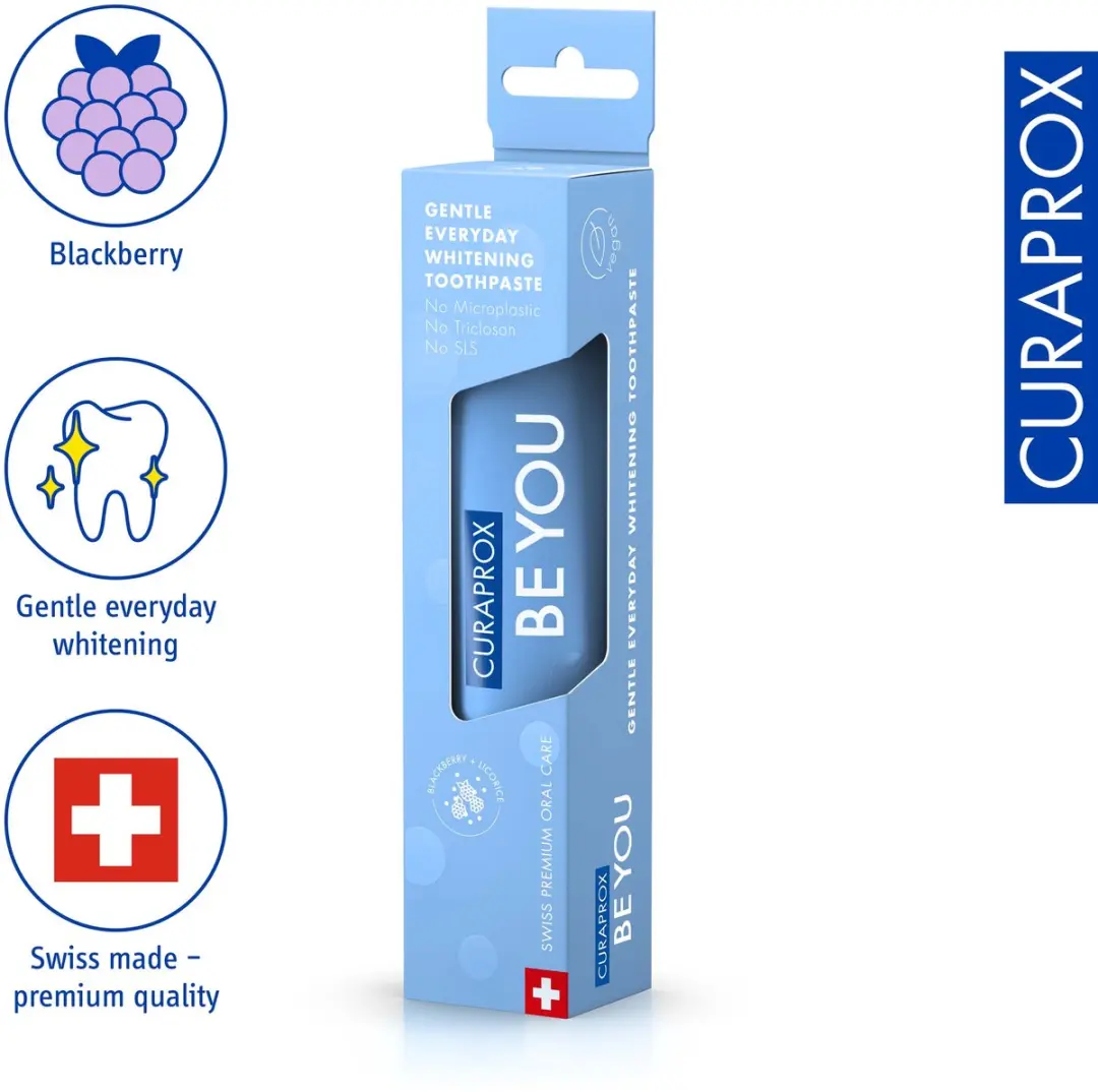 Curaprox Be You Tandpasta Zwarte Bes & Drop 60ml