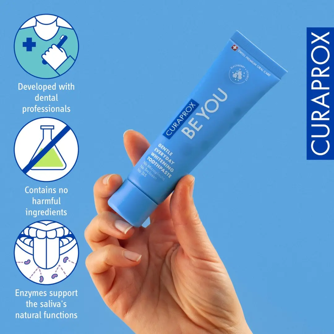 Curaprox Be You Tandpasta Zwarte Bes & Drop 60ml