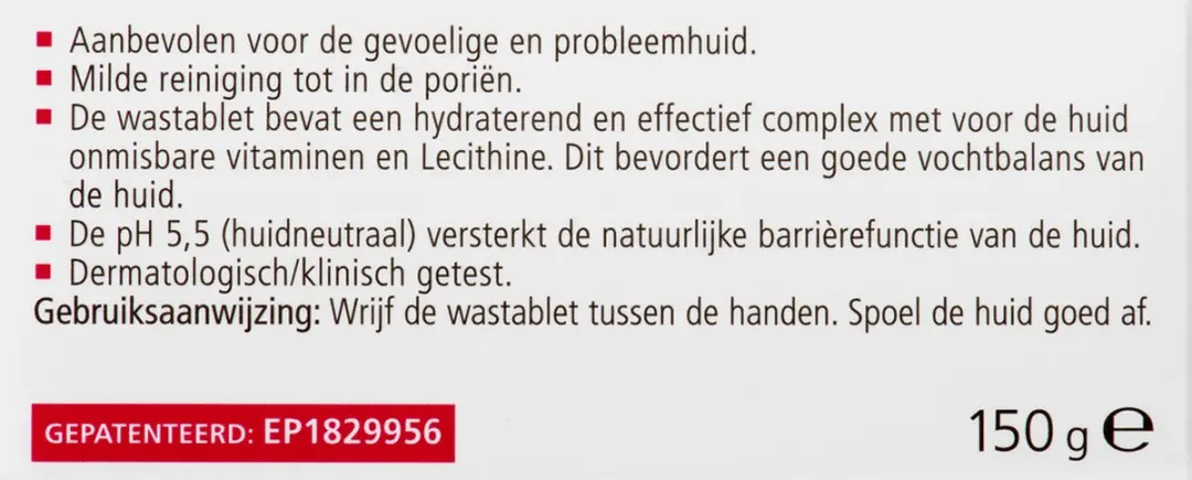 Sebamed Zeepvrij Wastablet 150g
