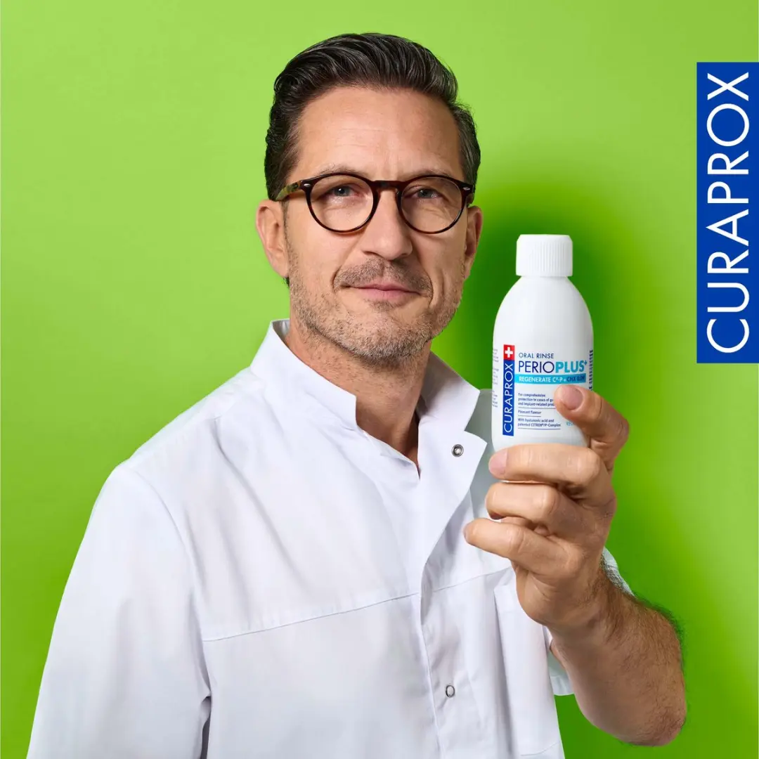 Curaprox Perio Plus+ Regenerate Mondspoeling CHX 0.09% 200ml