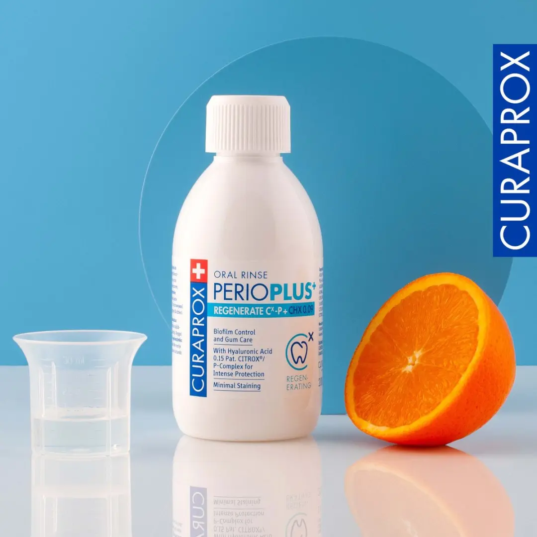 Curaprox Perio Plus+ Regenerate Mondspoeling CHX 0.09% 200ml - afbeelding 6 van 6