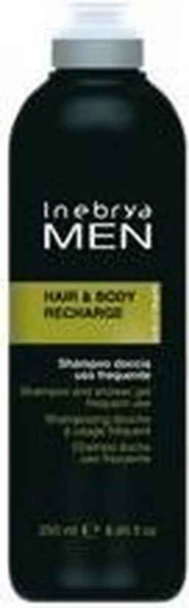 Inebrya Men Hair & Body Recharge Shampoo 250ml