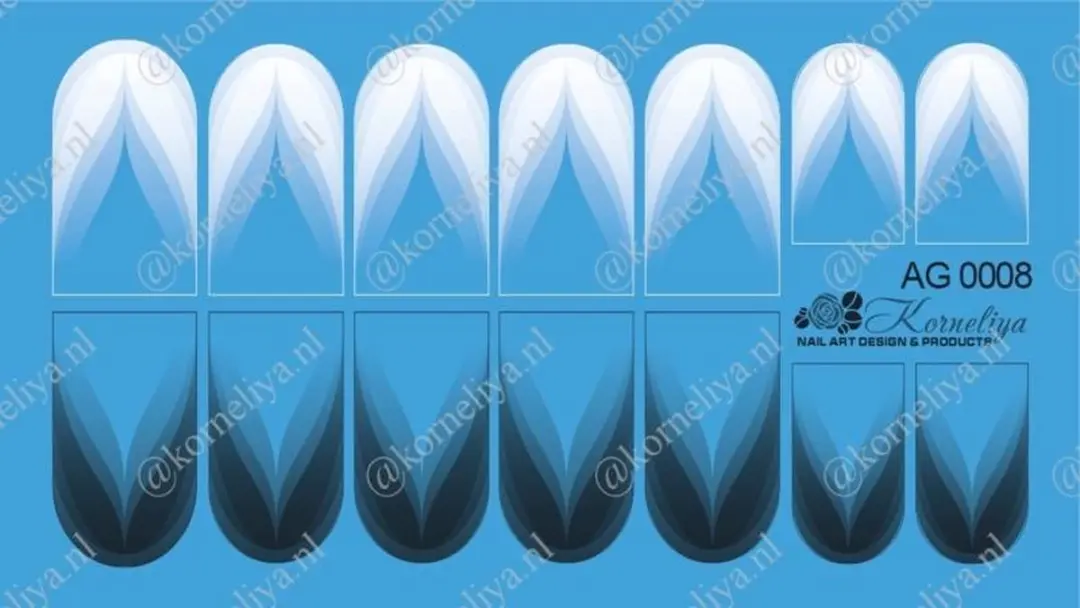 Korneliya Airbrush Waterdecal AG 0008