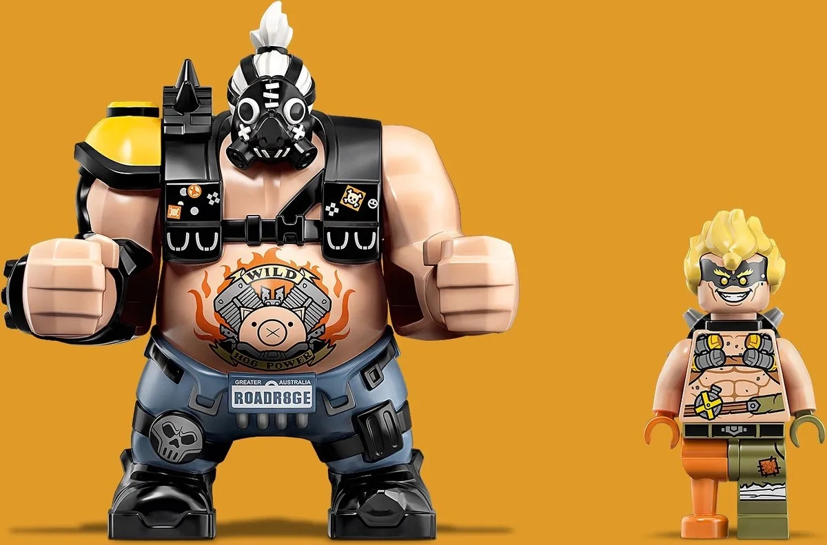 LEGO Overwatch Junkrat & Roadhog 75977 - 380 Stukken - afbeelding 4 van 6