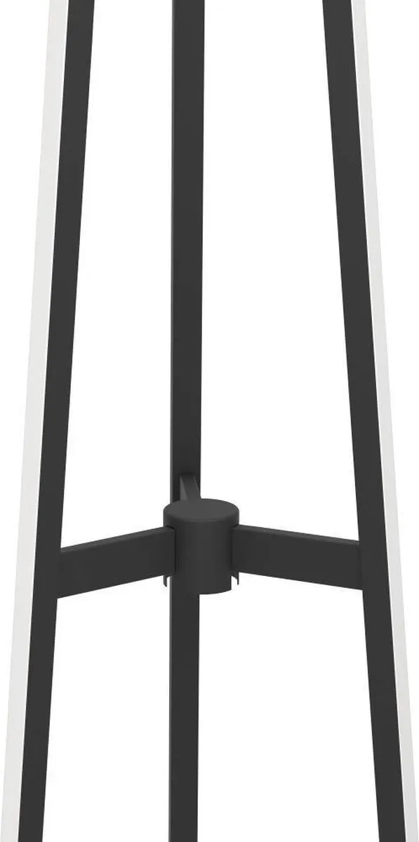 Eglo Mongolana Vloerlamp LED 151cm - Zwart/Wit