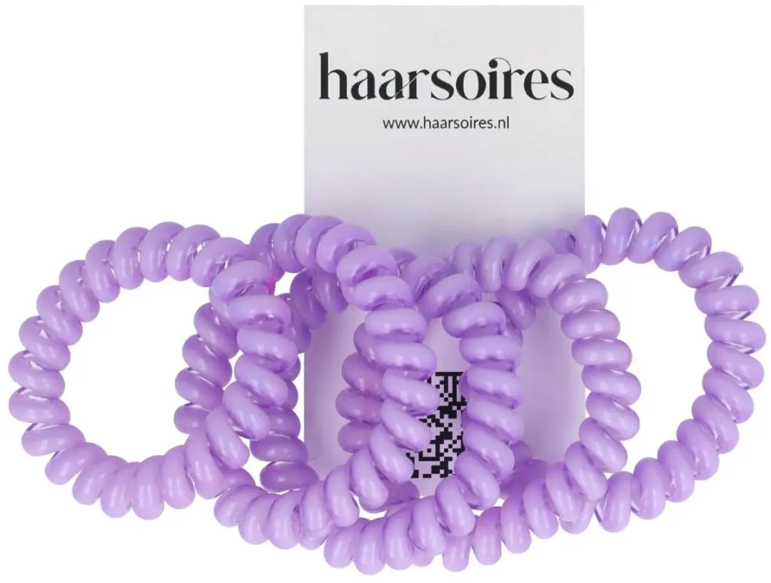 Haarsoires Invisibobble Basic Telefoondraad - 5 Stuks - Paars