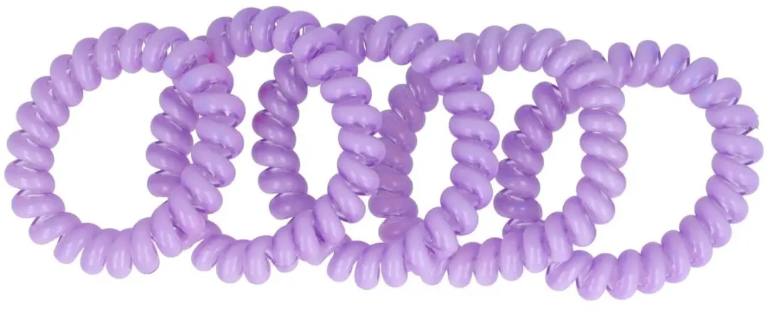 Haarsoires Invisibobble Basic Telefoondraad - 5 Stuks - Paars