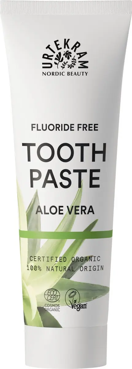 Urtekram Aloë Vera Tandpasta 75ml - Multipack 6 Stuks
