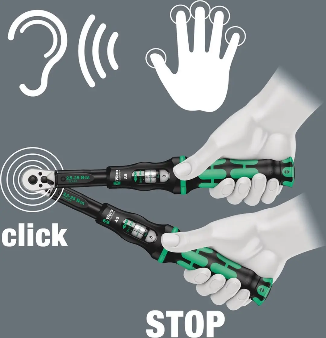 Wera Click-Torque 05136076001 Momentsleutelset 14x18mm - 10-100Nm